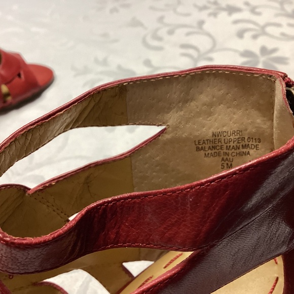 Nine West Leather Open Toe Heels LOOK AT THESE HEELS. STUNNING UNIQUE💃💃💃‼️‼️‼ - Picture 7 of 14